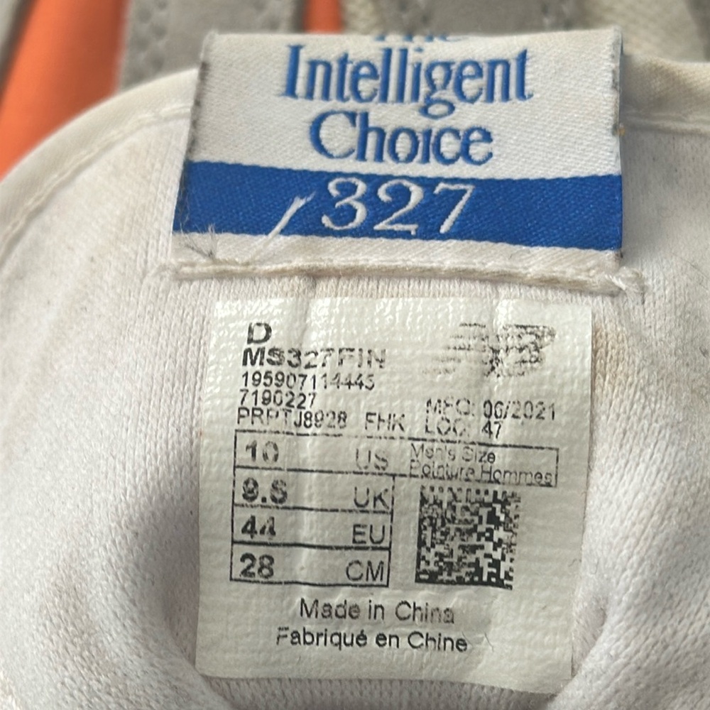 New Balance Colorful Multicolor Sneakers Size 10 The Intelligent Choice  327 - Picture 3 of 15